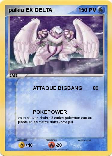 Pokemon palkia EX DELTA