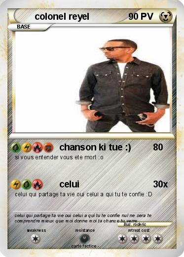 Pokemon colonel reyel