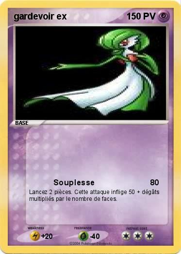Pokemon gardevoir ex