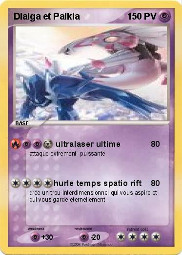 Pokemon Dialga et Palkia