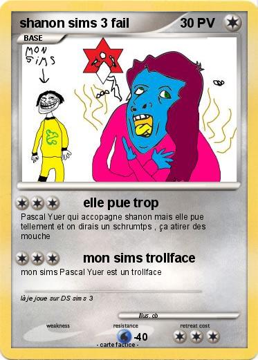Pokemon shanon sims 3 fail
