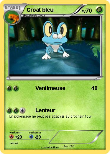 Pokemon Croat bleu
