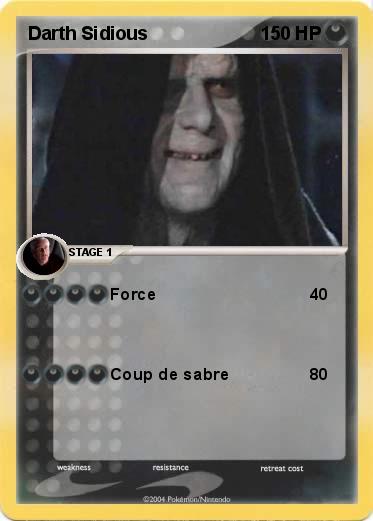 Pokemon Darth Sidious