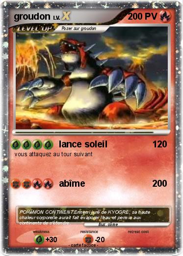 Pokemon groudon