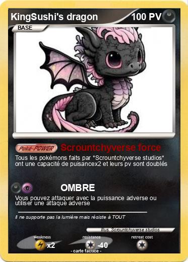 Pokemon KingSushi's dragon