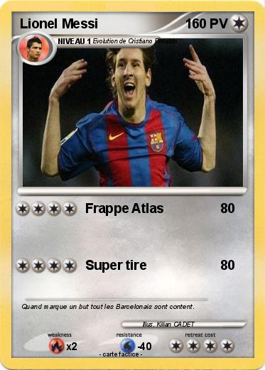 Pokemon Lionel Messi