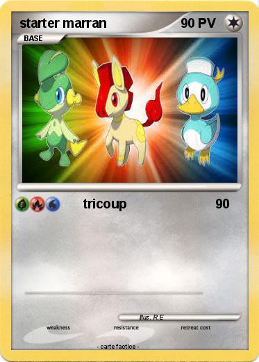 Pokemon starter marran
