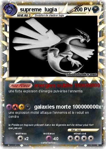 Pokemon supreme  lugia