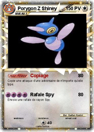 Pokemon Porygon Z Shiney