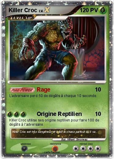 Pokemon Killer Croc