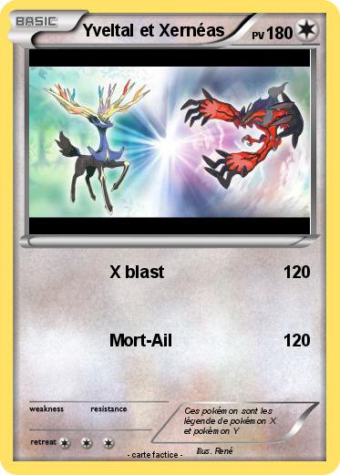 Pokemon Yveltal et Xernéas