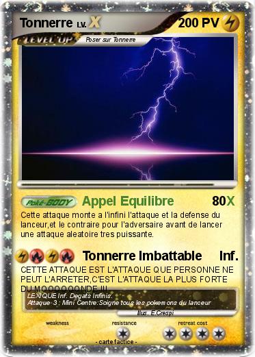 Pokemon Tonnerre