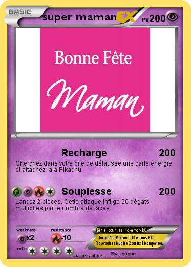 Pokemon super maman
