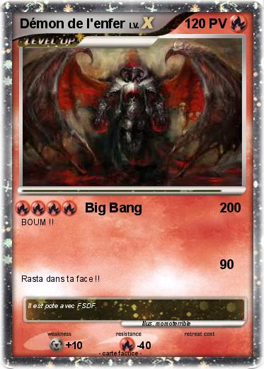 Pokemon Démon de l'enfer