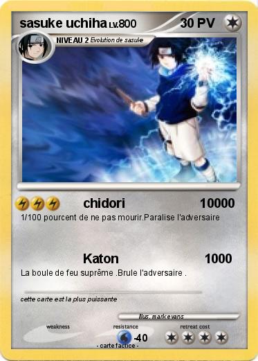 Pokemon sasuke uchiha