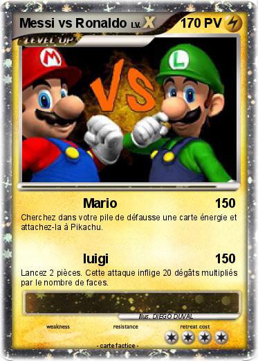 Pokemon Messi vs Ronaldo