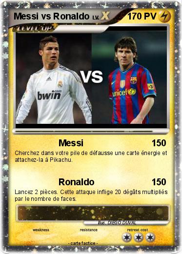 Pokemon Messi vs Ronaldo