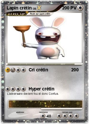 Pokemon Lapin crétin