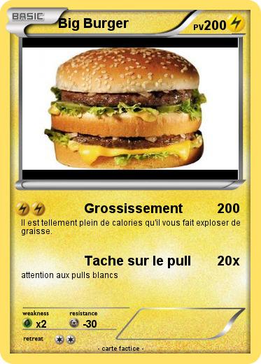 Pokemon Big Burger