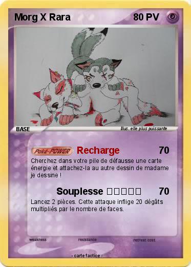 Pokemon Morg X Rara