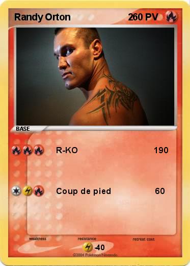 Pokemon Randy Orton                      2 