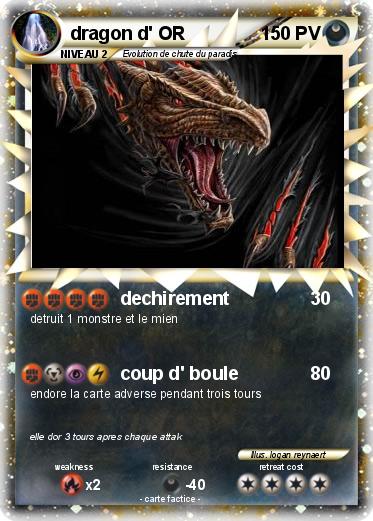 Pokemon dragon d' OR