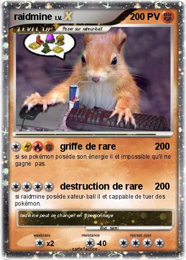 Pokemon raidmine