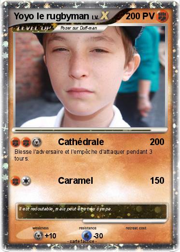 Pokemon Yoyo le rugbyman