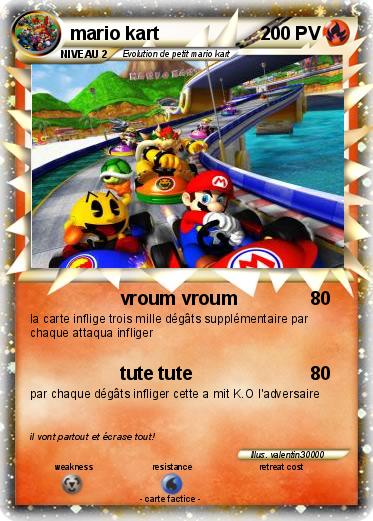 Pokemon mario kart