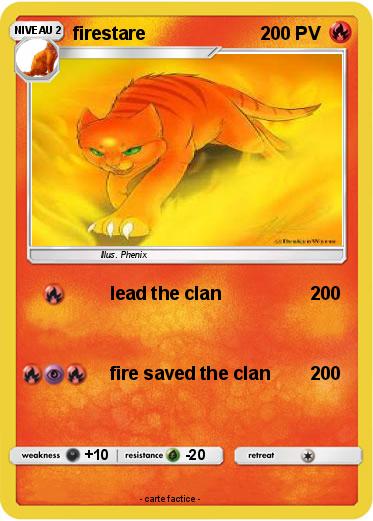 Pokemon firestare