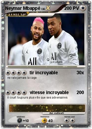 Pokemon Neymar Mbappé