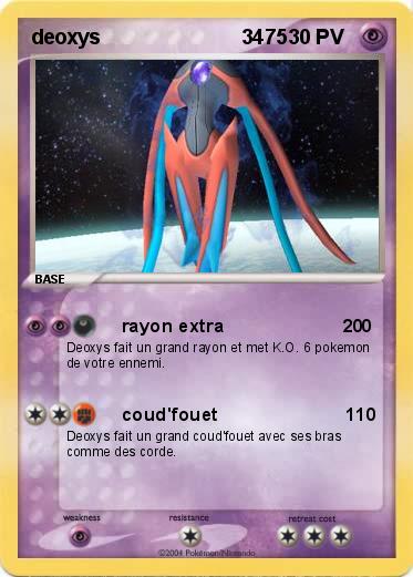 Pokemon deoxys                         3475
