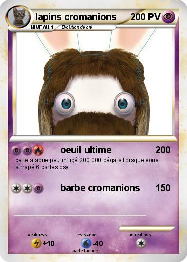 Pokemon lapins cromanions