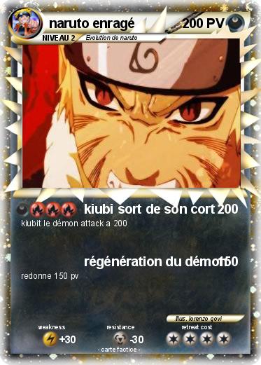 Pokemon naruto enragé