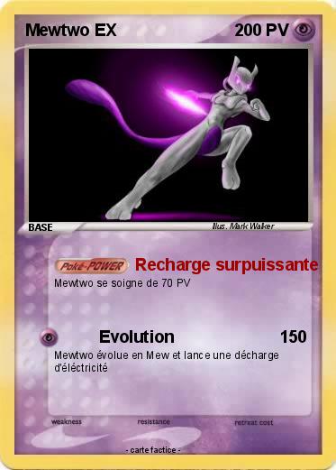Pokemon Mewtwo EX