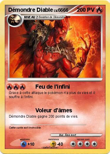 Pokemon Démondre Diable