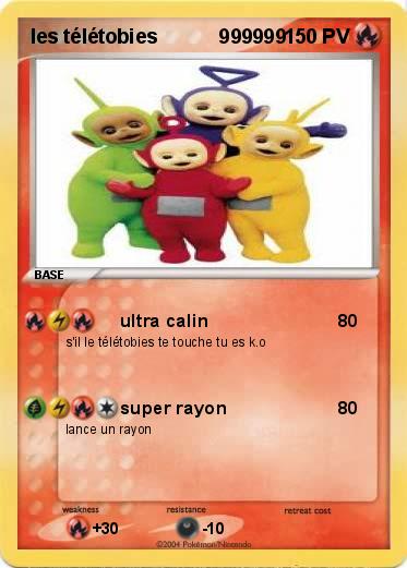 Pokemon les télétobies           999999