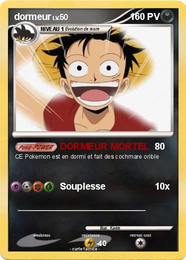 Pokemon dormeur