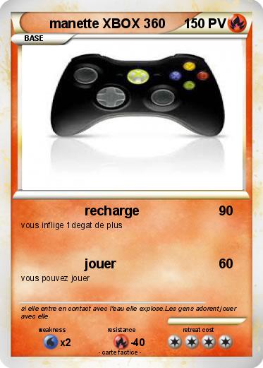 Pokemon manette XBOX 360