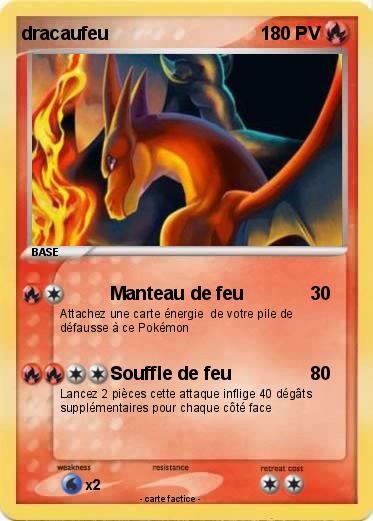 Pokemon dracaufeu