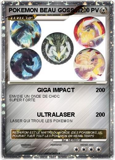 Pokemon POKEMON BEAU GOSS
