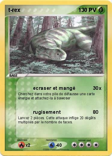 Pokemon t-rex