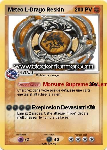 Pokemon Meteo L-Drago Reskin