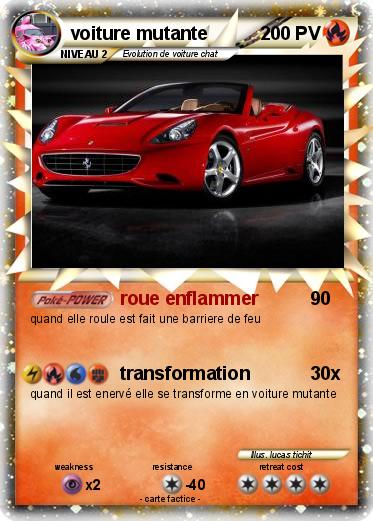 Pokemon voiture mutante