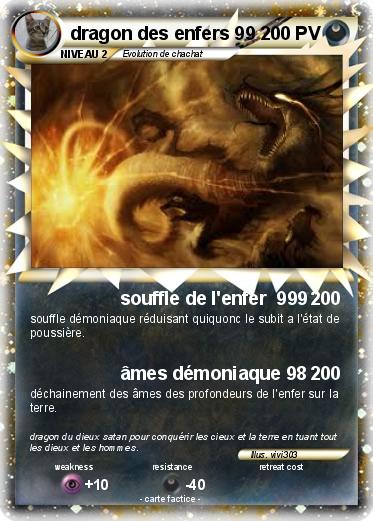 Pokemon dragon des enfers 99