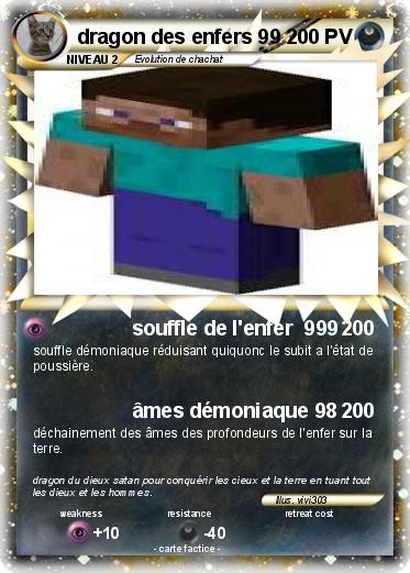 Pokemon dragon des enfers 99