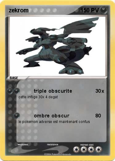 Pokemon zekrom