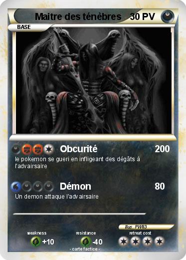 Pokemon Maitre des ténèbres