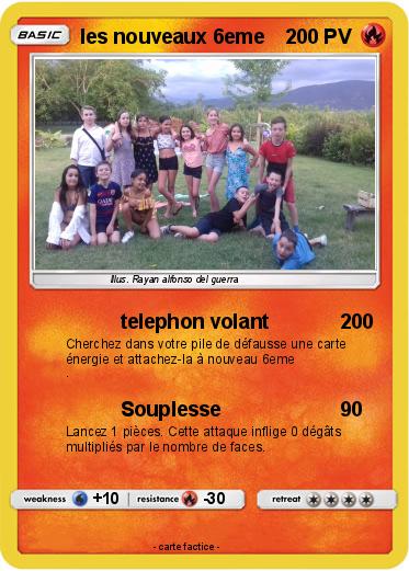 Pokemon les nouveaux 6eme