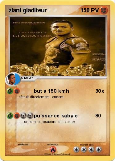 Pokemon ziani gladiteur